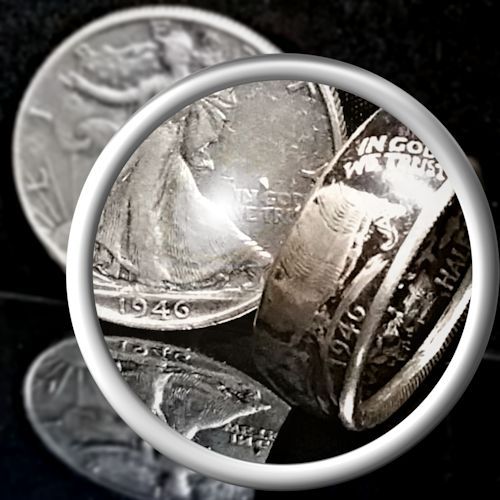 Walking Liberty Coin Ring - Handcrafted Half Dollar Rings