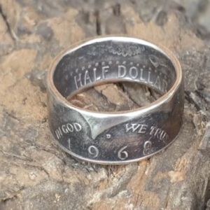 Kennedy Coin Ring - Half Dollar Rings