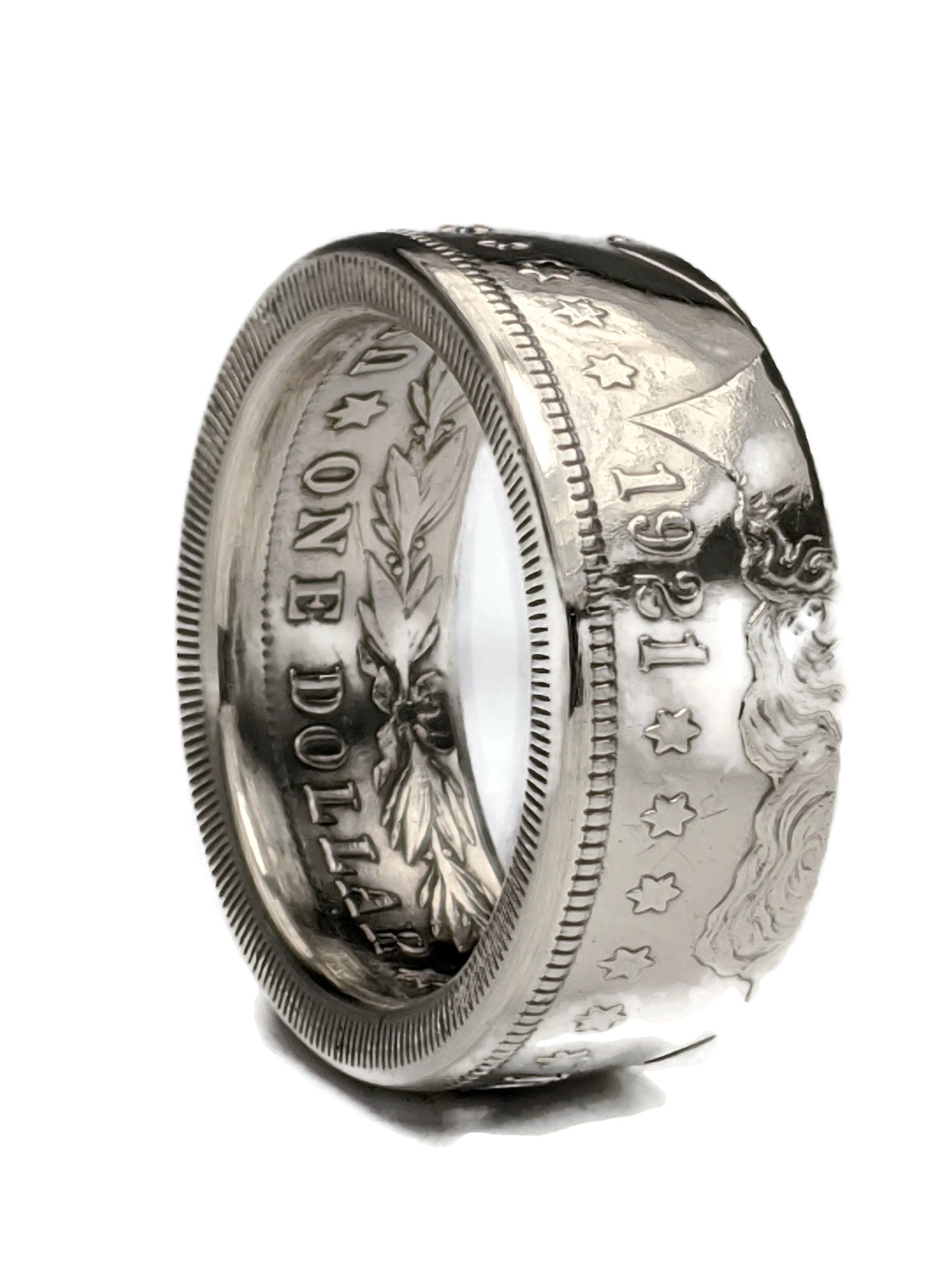 Silver Peace on sale Dollar Coin Ring