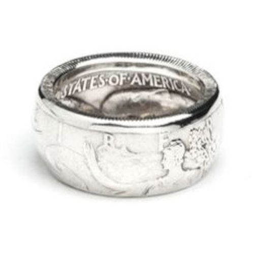 Walking Liberty Coin Ring