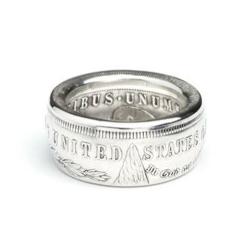 Morgan Silver Dollar Coin Rings